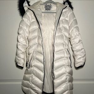 Dawn Levy Puffer Coat White